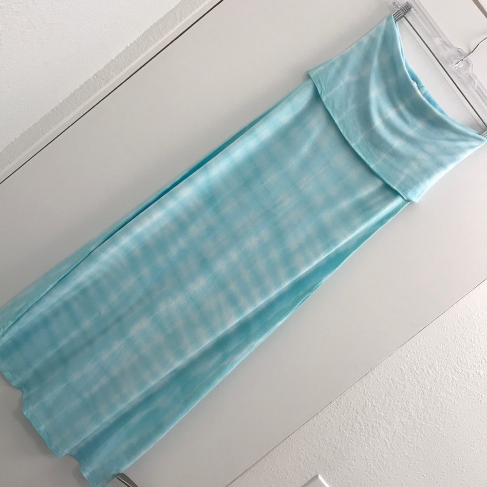 Watercolor Maxi Skirt